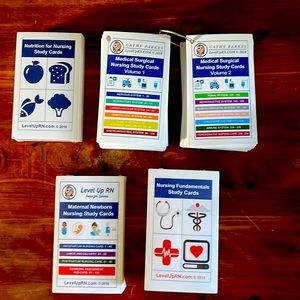 LevelUp RN flash card bundle